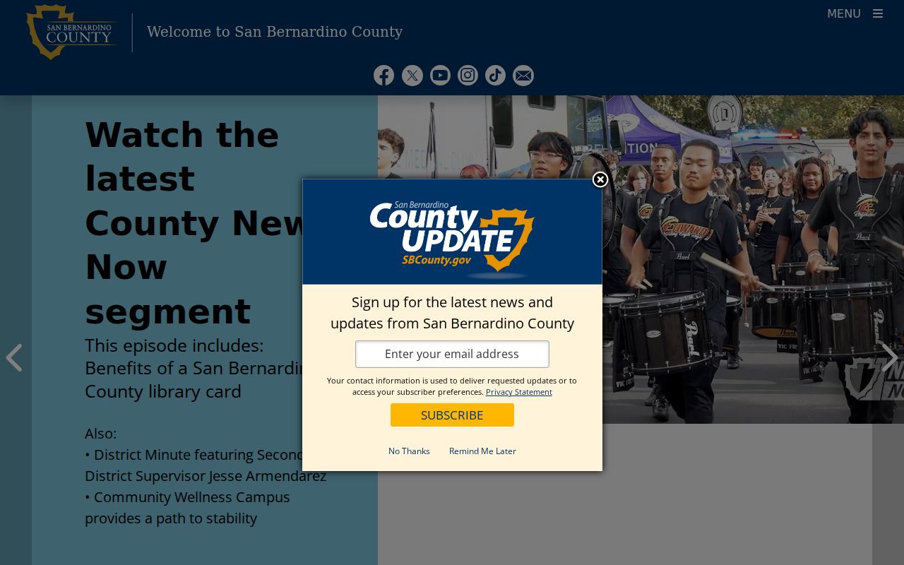San Bernardino County ZIP code directory official county ZIP map